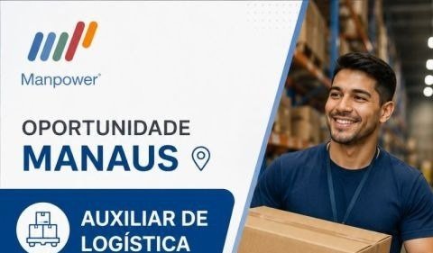 Vaga de Auxiliar de Logística em Manaus: Salário de R$ 1.710 + Benefícios na Manpower