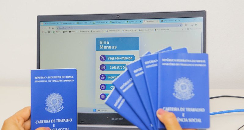 Sine Manaus abre 898 Vagas de Emprego em Diversas Áreas nesta Sexta-feira, 11/09/2026