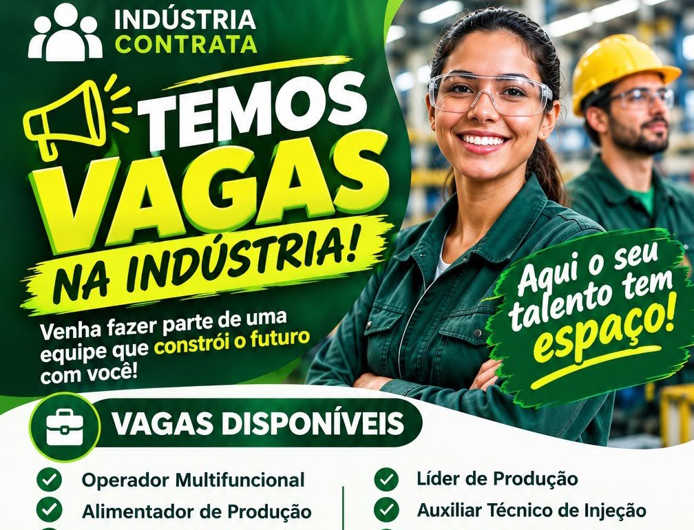 Indústria de Manaus Abre 12 Vagas para Diversos Cargos em 2026